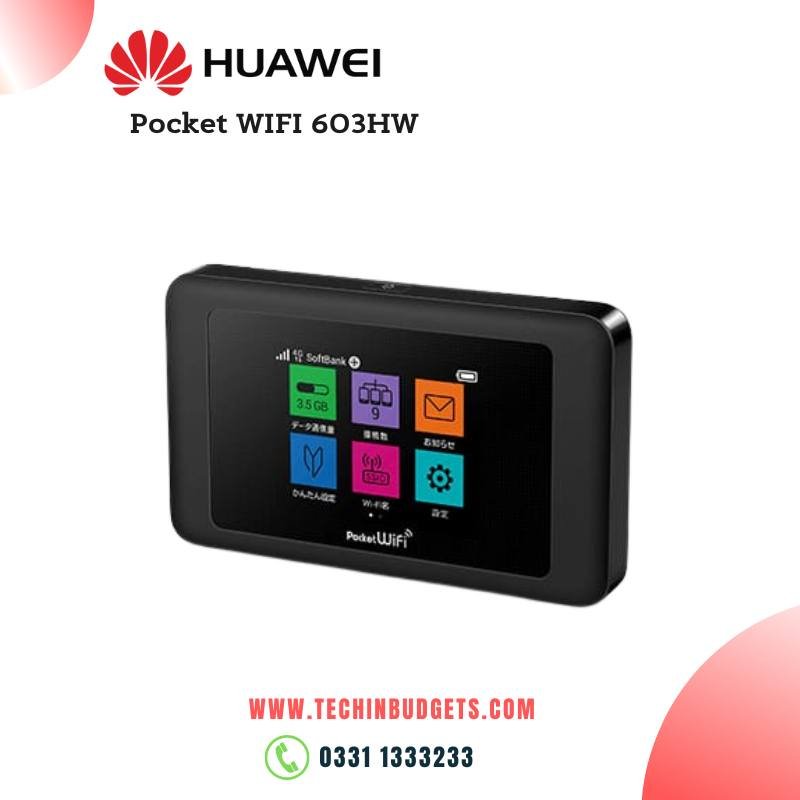 Huawei Pocket WiFi 601hw 602hw 603hw - Tech in Budgets