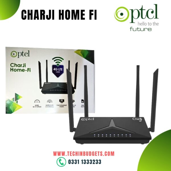 PTCL Charji Home Fi 4g Router