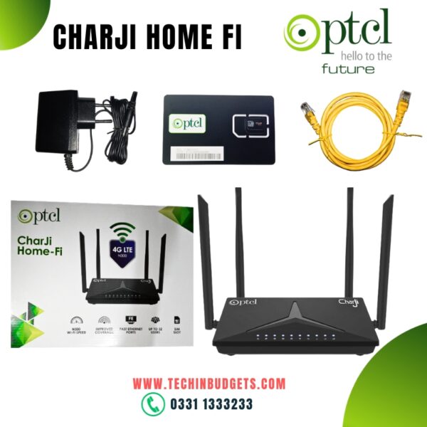 PTCL Charji Home Fi 4g Router