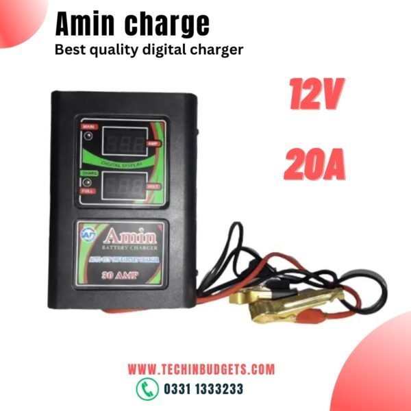 12V 20A Automatic Amin Battery charger