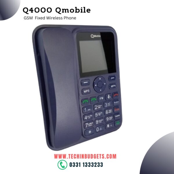 Q Mobile Q4000 Wireless Desktop phone dual sim