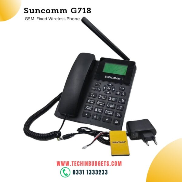 SUNCOMM G718 Dual sim Wireless Desktop phone