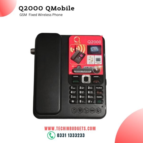 Q Mobile Q2000 Wireless Desktop phone dual sim