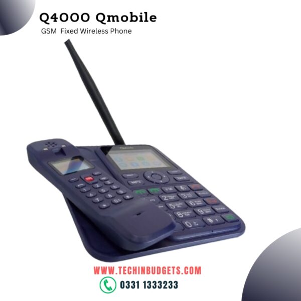 Q Mobile Q4000 Wireless Desktop phone dual sim