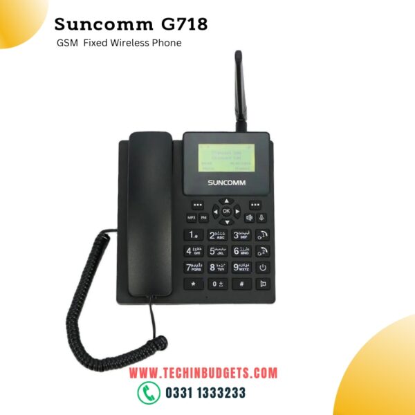 SUNCOMM G718 Dual sim Wireless Desktop phone