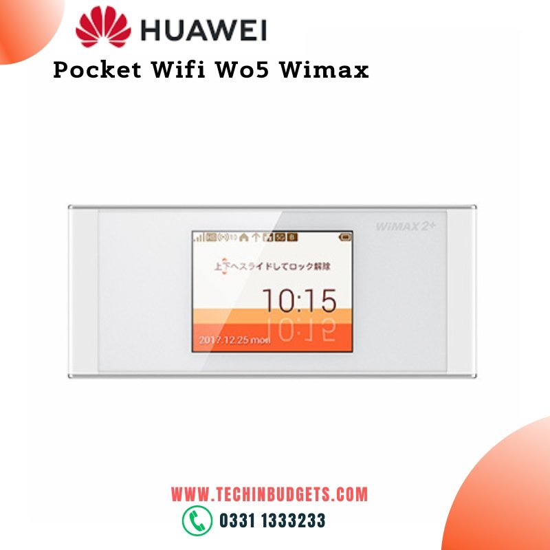 Huawei Speed Wi-Fi NEXT WiMAX+2 W05 - Tech in Budgets