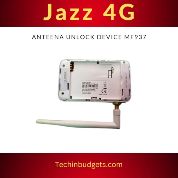 Jazz 4g mf937 Anteena Unlock Device