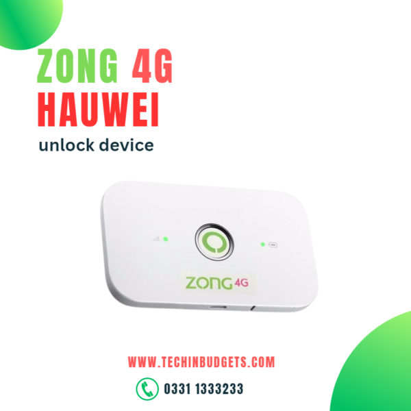 Zong 4g bolt+ Huawei Device Unlock