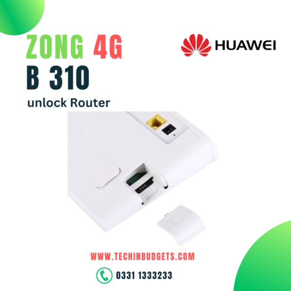 Zong 4g B310 Unlock Router