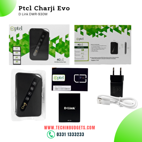 Ptcl Charji EVO Cloud Dlink DWR-930M