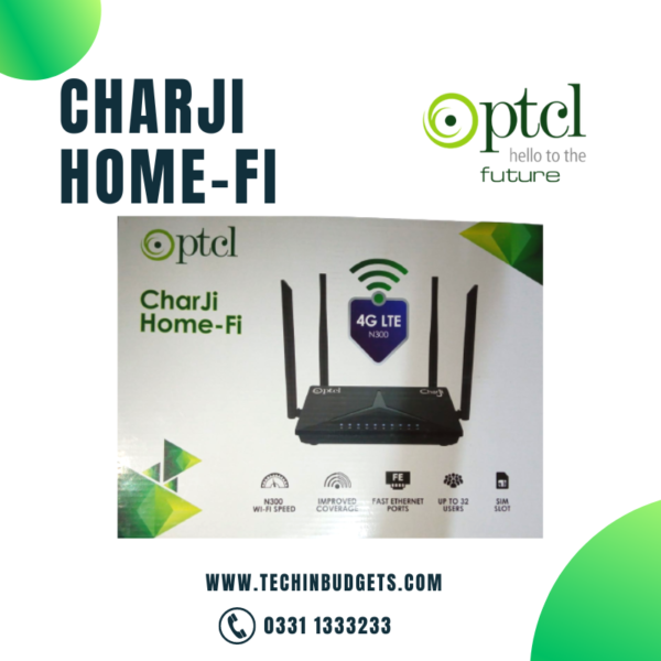 PTCL Charji Home Fi 4g Router