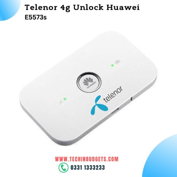 Telenor Huawei E5573 4G Unlock Device