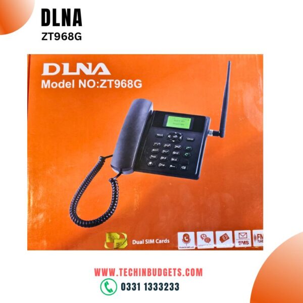 DLNA ZT968G GSM Dual SIM Cordless Phone