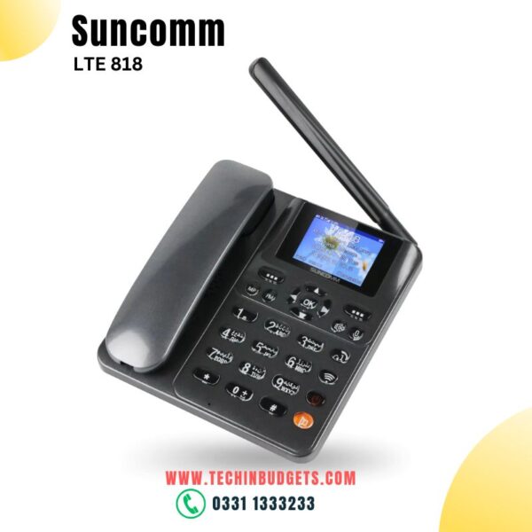 SUNCOMM LTE818 4G LTE Dual SIM WiFi hotspot Desk phone