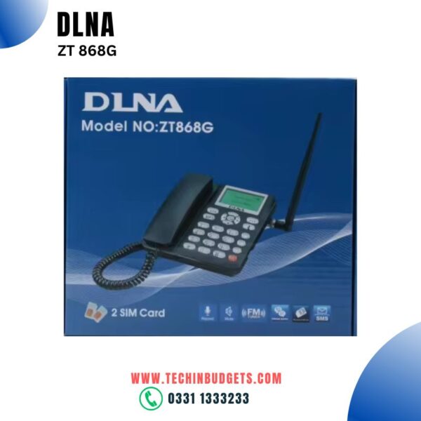 DLNA ZT868G GSM FWP Dual Sim Cordless Phone - Image 2