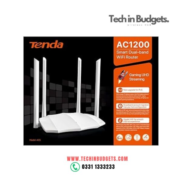 Tenda AC5 v3.0 AC1200 Dual Band WiFi Router