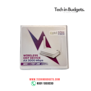 ZTE F1611A WiFi 6 GPON ONT Flash Fiber Ptcl Router
