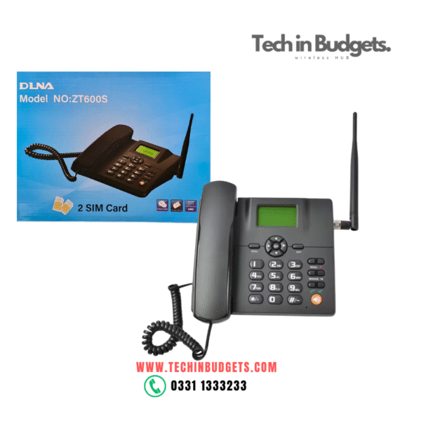 Dlna ZT600s GSM Dual SIM Cordless Phone