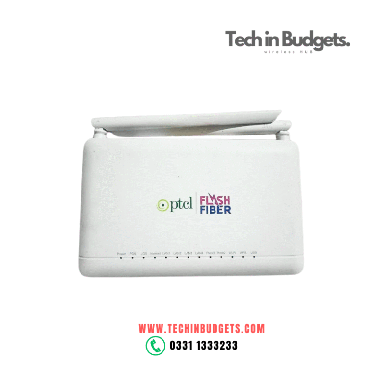 Flash Fiber Ptcl Gpon ont router ZXHN F670L - Tech in Budgets