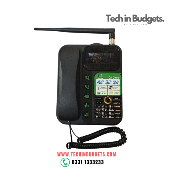 Qmobile Q10000 4g hotspot Wireless Desktop phone dual sim