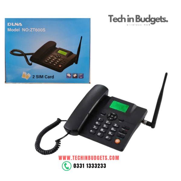 Dlna ZT600s GSM Dual SIM Cordless Phone