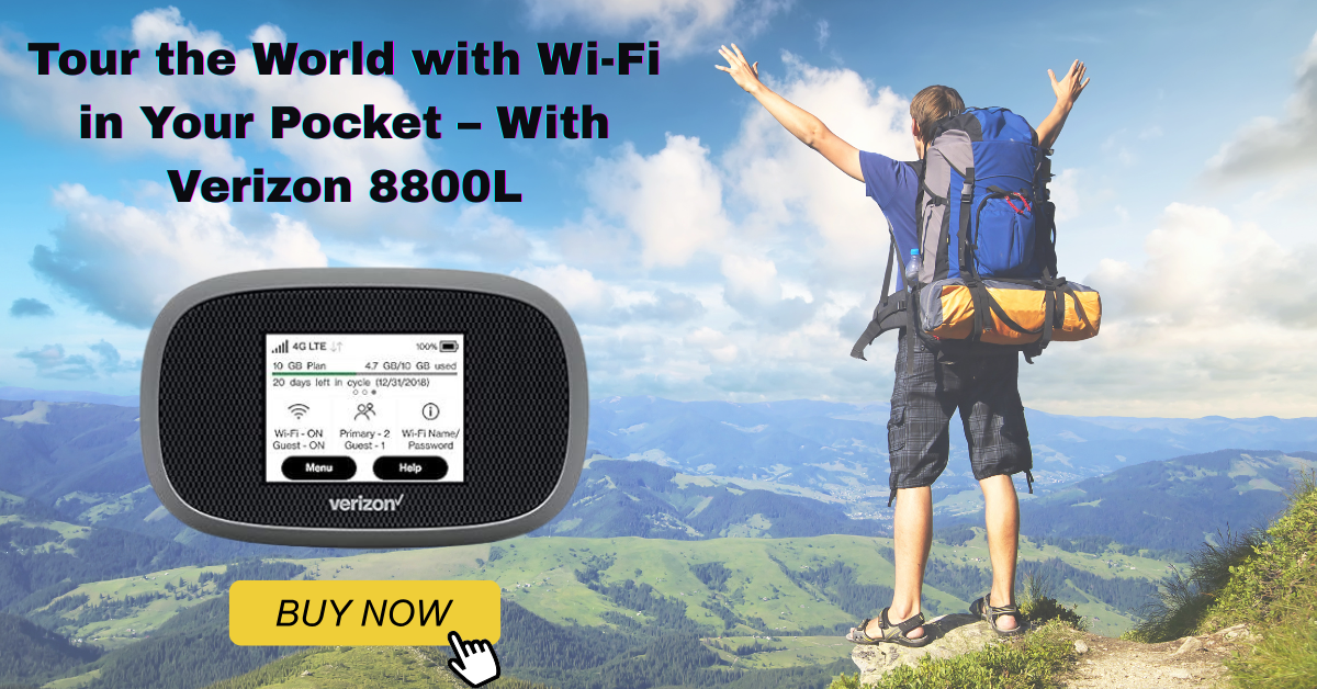 Explore the World, Stay Online Everywhere with Verizon 8800l