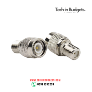 TNC male to F type female connector